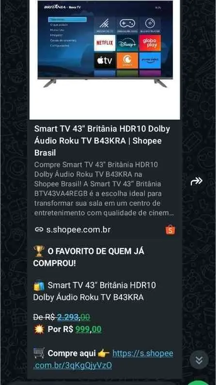 Oferta real enviada no grupo — #4